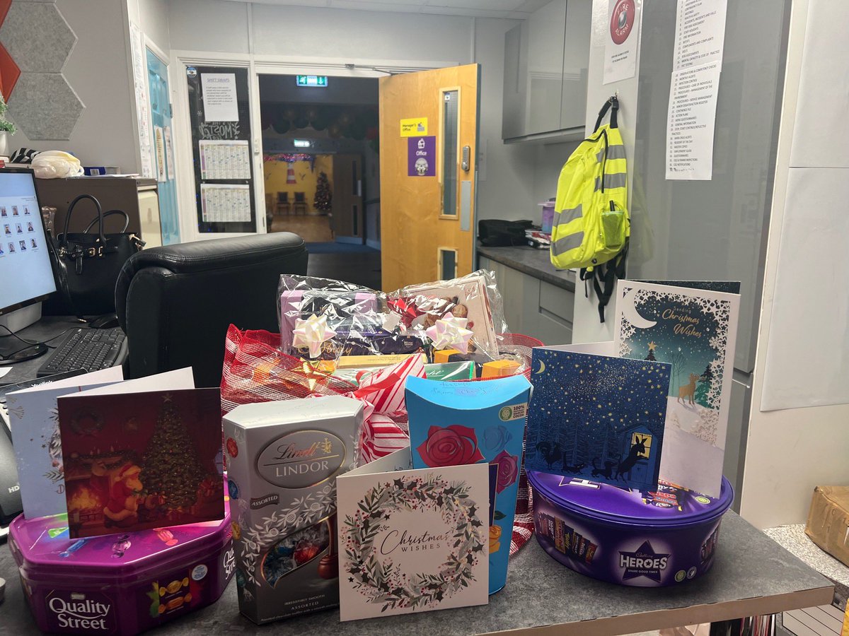 ARMSCARE's tweet photo. Thank you for our lovely goodies this Christmas, our staff are very grateful🥰❤️🎁@NAPAlivinglife #ThankYou https://t.co/xtFR1xnijW