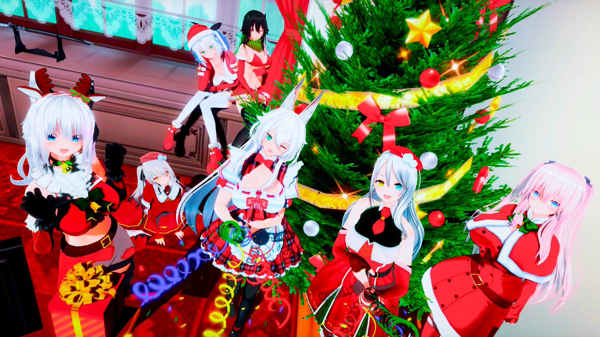 🎄𝓶𝓮𝓻𝓻𝔂𝓒𝓱𝓻𝓲𝓼𝓽𝓶𝓪𝓼！！🎄
#COM3D2
