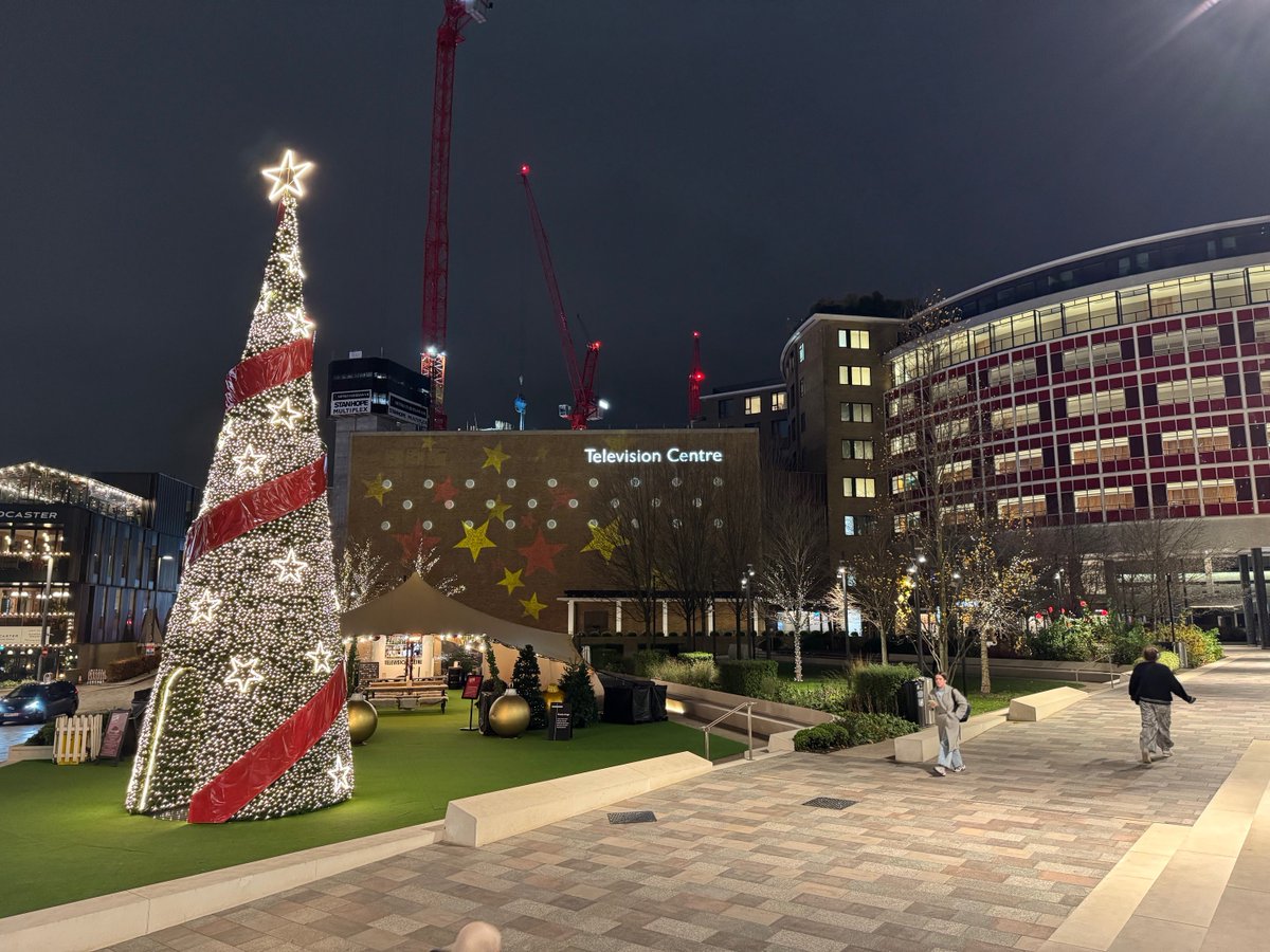 Merry Christmas from all @bbc_studioworks to all our clients and those who watch and enjoy shows made in our facilities. So many productions  over the Christmas and New Year period across all broadcasters have been made with us in the past year.