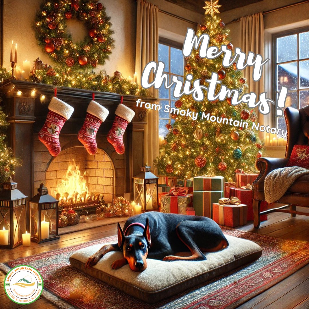 SmokyMtnNotary's tweet photo. 🎄✨ Merry Christmas to you and your loved ones—two-legged and four-legged alike! 🎅🐾🎁

#MerryChristmas https://t.co/E5fBjRg5xW