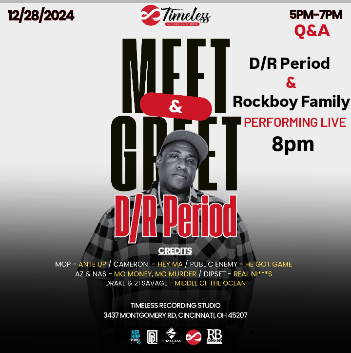 ROCKBOYFLYTY's tweet photo. #Cincinnati #OHIO, Dec 28th D/R Period & Rockboy Family is pullin up to the town.
LETS GO
#Drperiod #RockboyGz #RockboyRecords #RockboyFamily https://t.co/lT7tu8nY7p