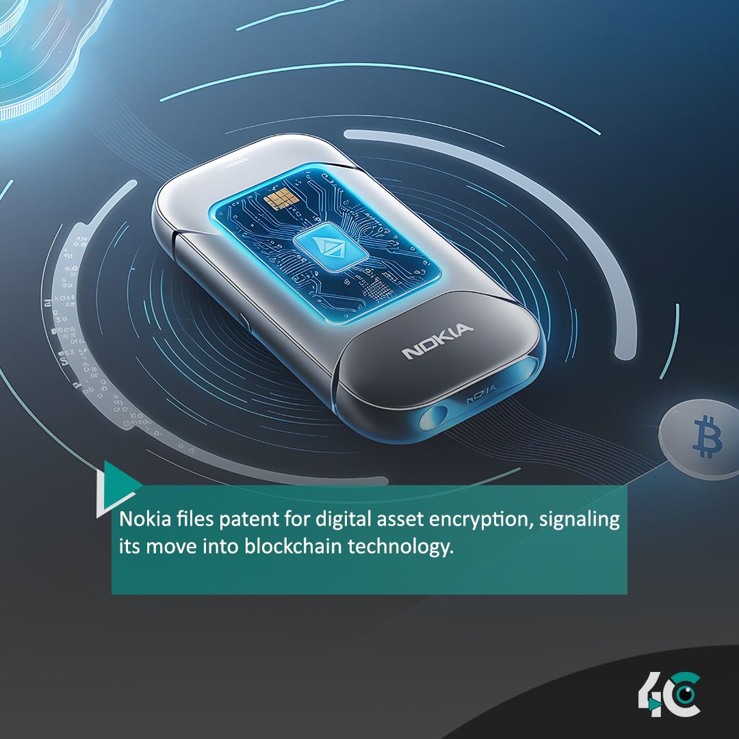 4cby360's tweet photo. Nokia has filed a patent for digital asset encryption
https://t.co/mDG4h52jb3
#China #Digitalasset #Nokia #CNIPA #blockchain #Crypto #Cryptocurrency https://t.co/O8JKLZ8FeO