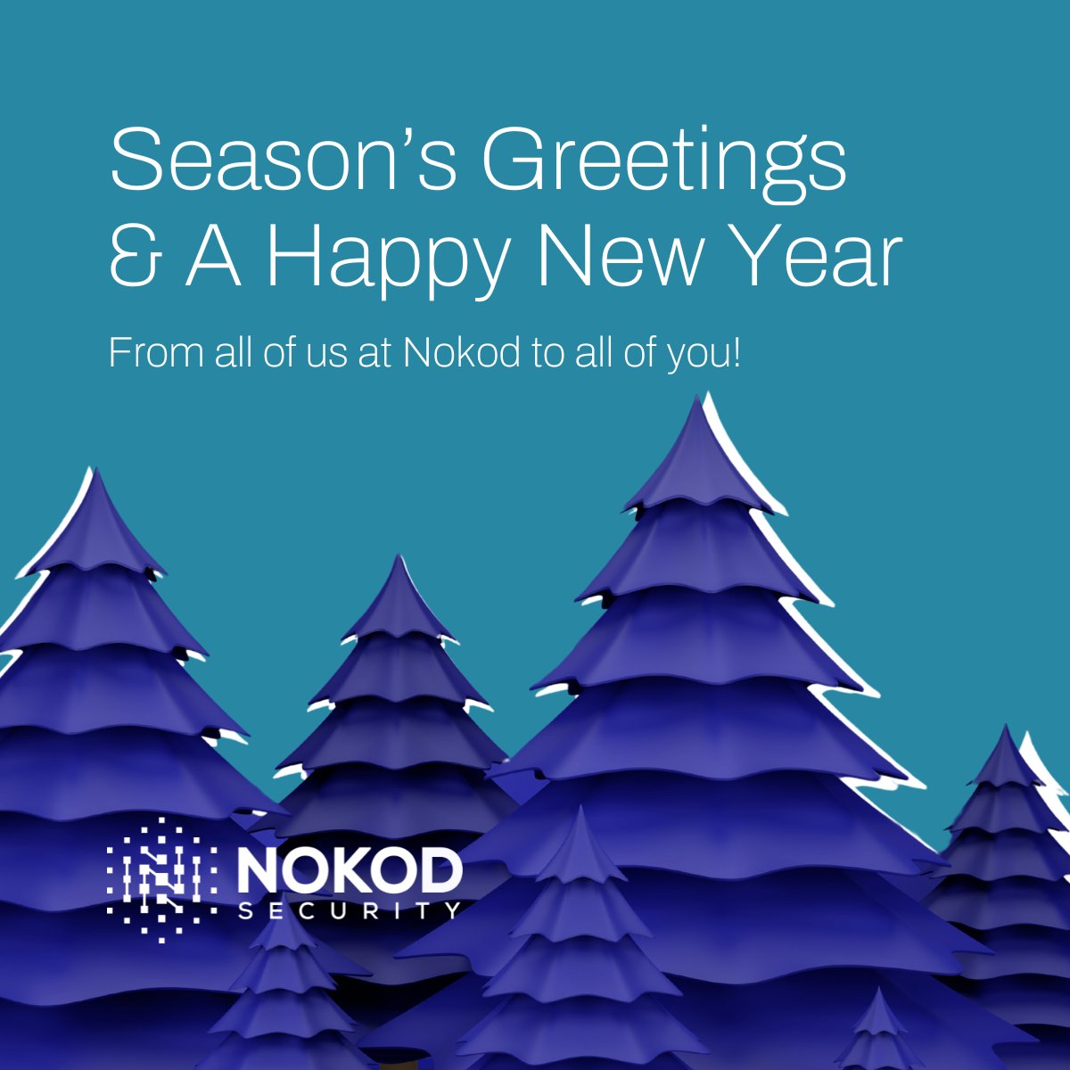NokodSecurity's tweet image. Happy Holidays from Nokod! 
Whether you are celebrating Christmas, Hanukkah, Kwanzaa, or any other holiday, we hope you enjoy a wonderful time with your loved ones.
As we conclude an extraordinary year, we want to take a moment to extend our sincere appreciation to our…