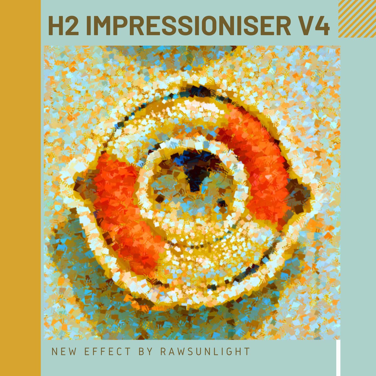 filterforge's tweet photo. Filter of the Day

H2 Impressioniser v4 by RawSunlight
https://t.co/WLIaB44nPb

'Some creative impressionist filter effects. It's quite sweet, quite simple, so just play! :)'

#filterforge #artisticeffect #painterstyle #impressionisteffect https://t.co/OIsmE83yvB