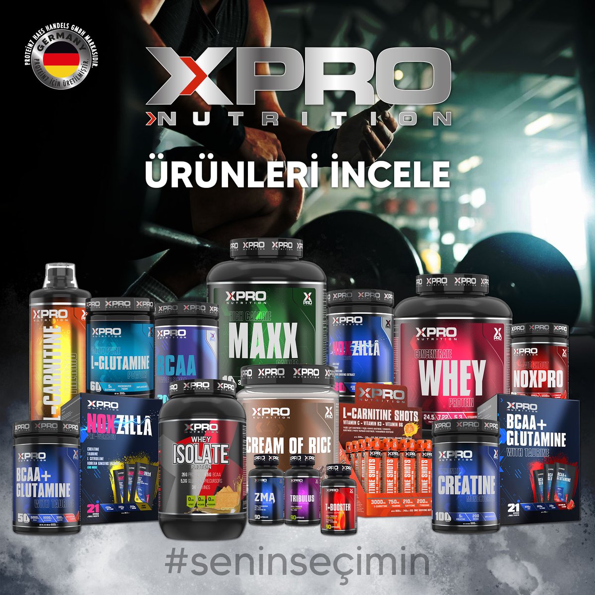 protein7com's tweet photo. Aradığın tüm ürünler https://t.co/ugCnuV9Wl3'da!

Türkiye'de sporcu gıdası sektörünün öncülerinden olan Xpro Nutrition, 2005 yılından bu yana Analiz&Laboratuvar garantili supplement markası olarak faaliyet göstermekteyiz.

Sipariş vermeyi unutma!

👉https://t.co/lvqZGohL0A

#protein7com #Supplement #sporcubeslenmesi