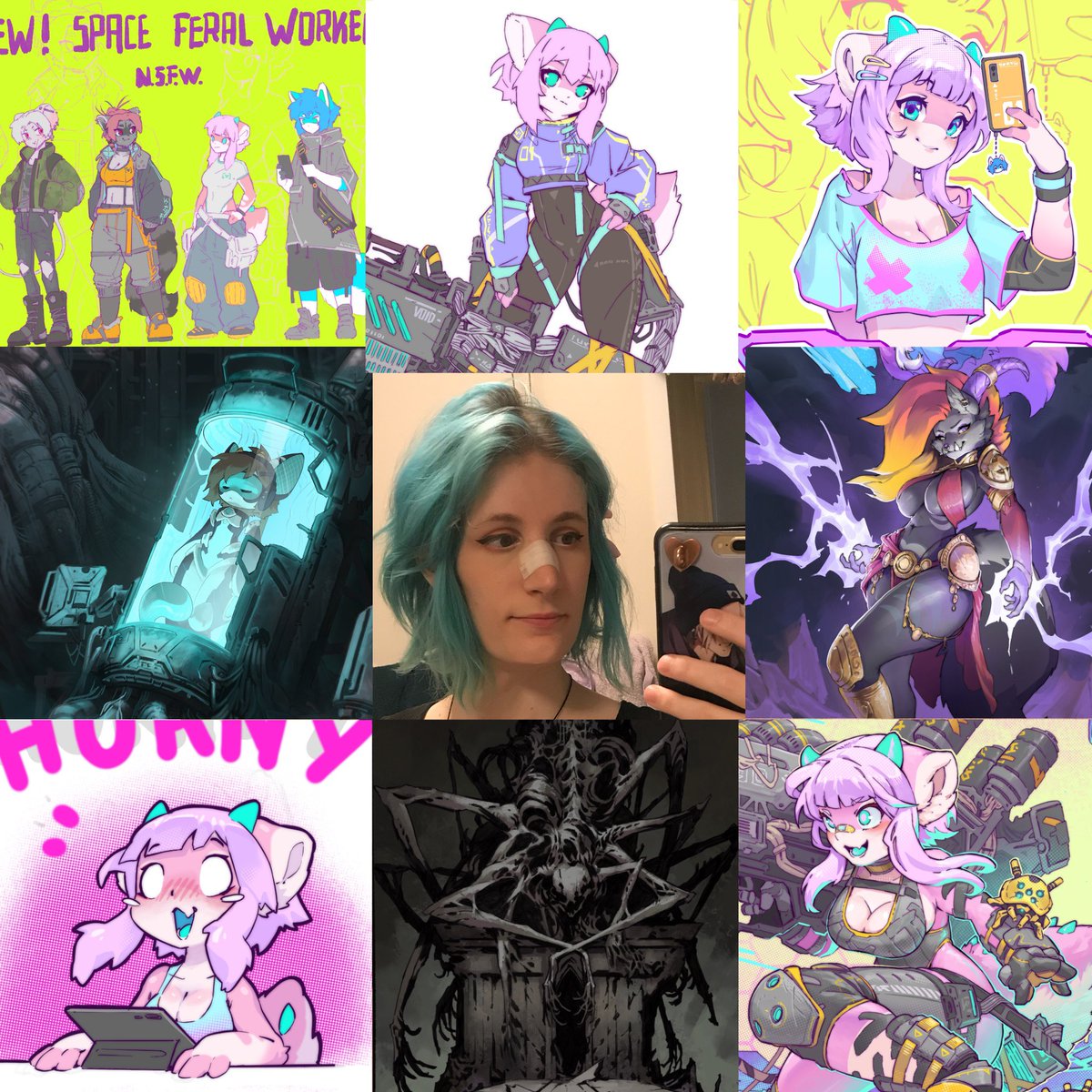 FloofSno's tweet image. Art vs Artist 2024 ^w^
Merry christmas and happy new year everyone !