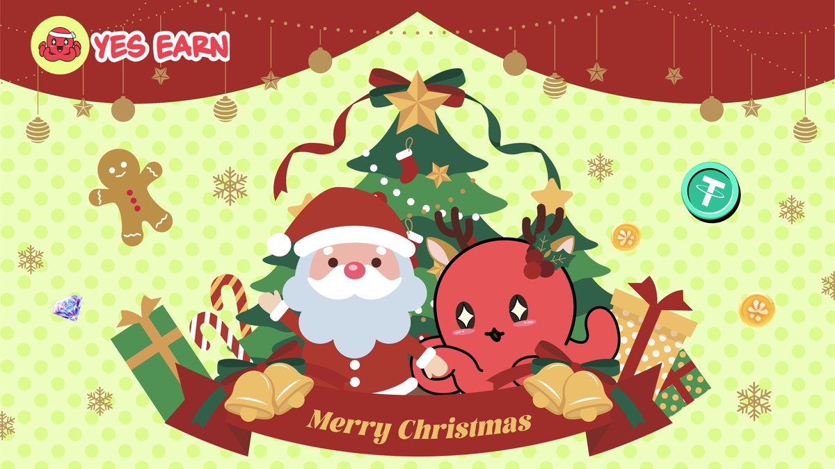YesEarnBot's tweet image. 🎄Merry Christmas🎄