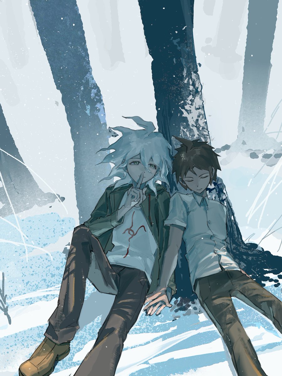 lbhzp_'s tweet image. silent night
#danganronpa #komahina #狛日