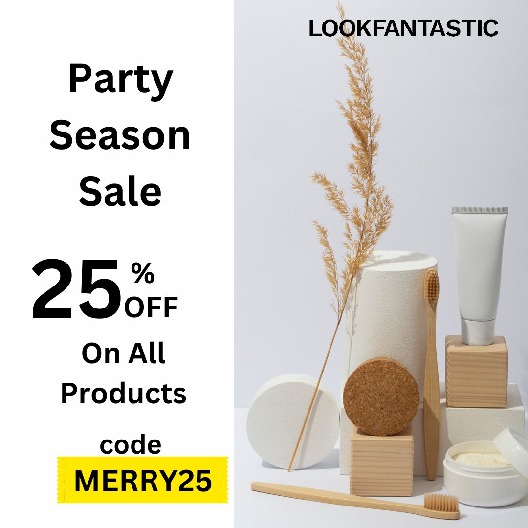 DiscountcodeKsa's tweet image. 😊 𝐋𝐨𝐨𝐤𝐟𝐚𝐧𝐭𝐚𝐬𝐭𝐢𝐜 𝐏𝐚𝐫𝐭𝐲 𝐒𝐞𝐚𝐬𝐨𝐧 𝐒𝐚𝐥𝐞 😊
Get 25% OFF On All Products
𝐔𝐒𝐄 𝐂𝐎𝐃𝐄👉𝐌𝐄𝐑𝐑𝐘𝟐𝟓
𝐆𝐄𝐓 𝐋𝐈𝐍𝐊👉bit.ly/3B2swNb
#beauty #beautyproducts #beautymakeup #cosmetic #makeup #makeovercosmetics #discountcodeksa