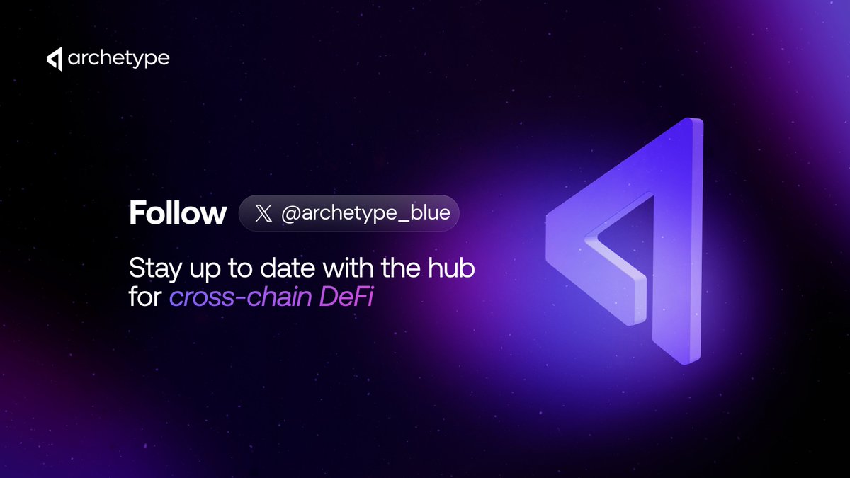 KyanExchange's tweet image. On @archetype_blue you get:

• 0% fees on swaps
• Cross chain swaps
• A hassle free way to hedge your portfolio (Protection)
• Protection on swaps
• Powered by Smart Accounts, which you can make with social signups like Discord or Google

And more!
x.com/archetype_blue…