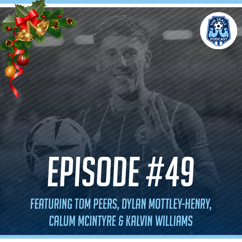 ChesterFC's tweet photo. 🎄 Episode #49 of @TheSealsPodcast is now live! On our Christmas special we catch up with...

🔹 Calum McIntyre
🔹 Kalvin Williams
🔹 Dylan Mottley-Henry
🔹 Tom Peers 

Tune in below. 👇