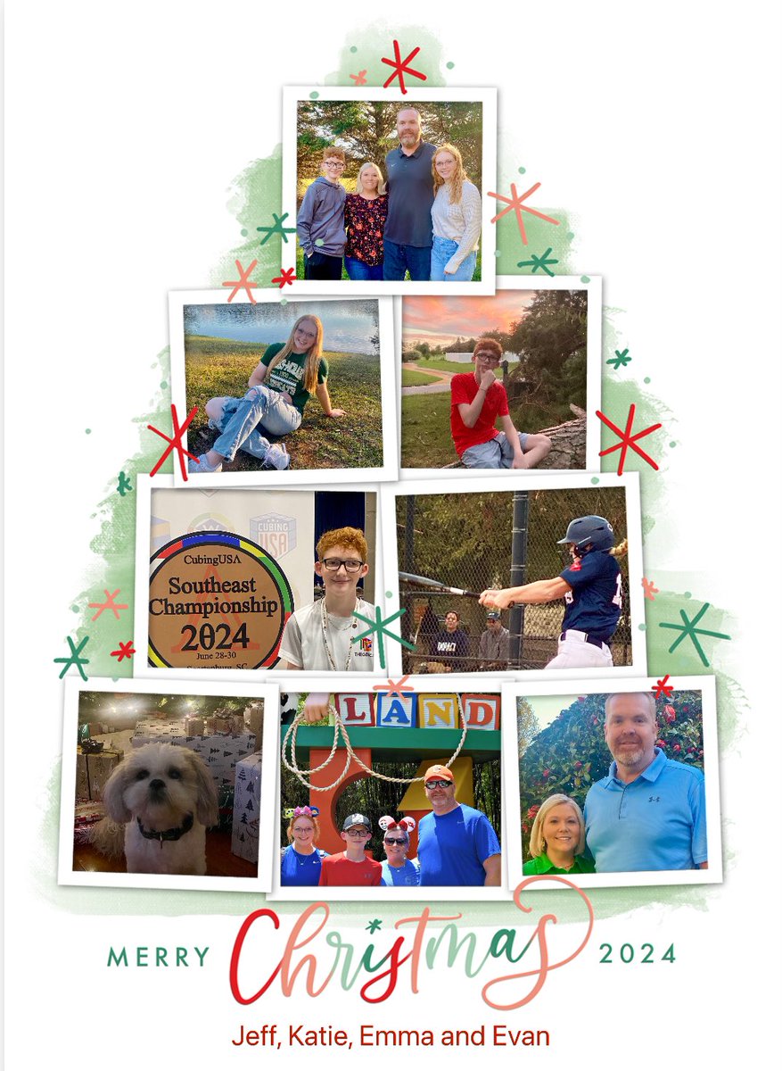 ❤️🎄Merry Christmas! 🎄❤️One day I’ll get my life together and mail cards again…..maybe 🥴