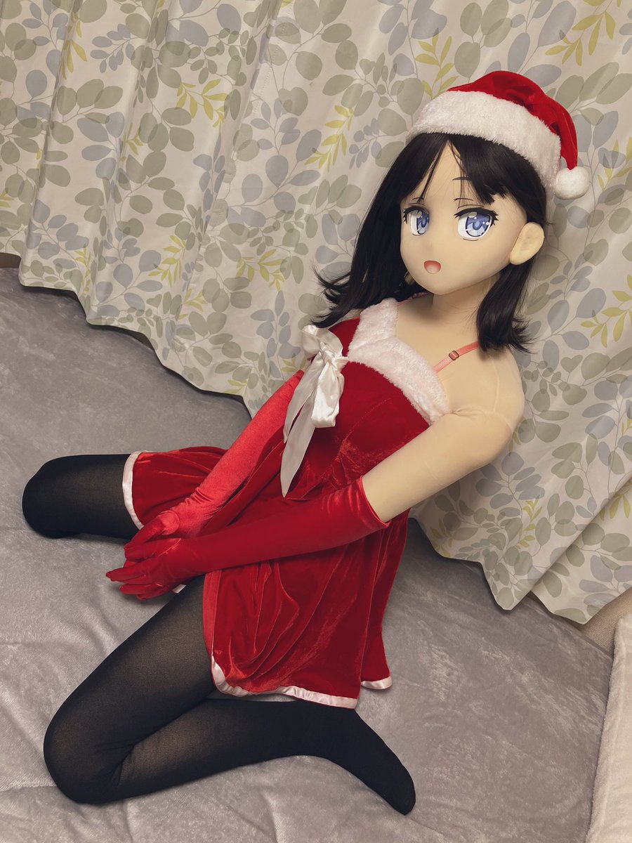 メリークリスマス🎉
我が家のサンタさん、今週を乗り切る気力をプレゼントにください😇

＃ドールcollection ＃等身大ドール