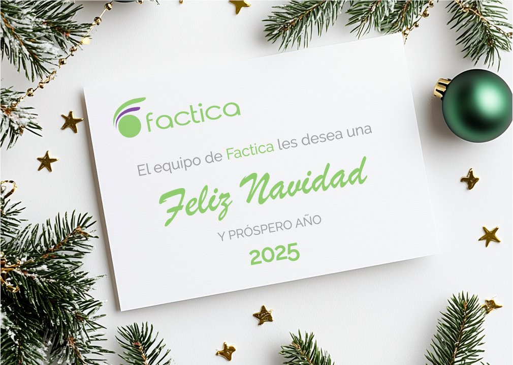 FacticaSas's tweet photo. Los mejores augurios para estas fiestas!!

Para nuestros clientes, proveedores, colaboradores y aliados, toda la gratitud. El éxito se logra trabajando en equipo, generando sinergia y valor, con optimismo y resiliencia.

¡Por un 2025 con prosperidad, amor, alegría y motivación! https://t.co/NR5wOLMwnv