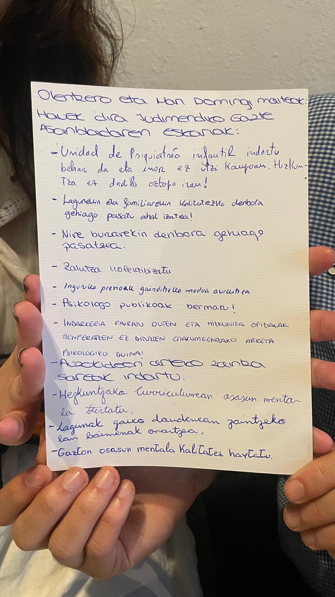 Olentzero eta Mari Domingirekin batera gazteon osasun mentala borrokatzera goaz!💪🎁