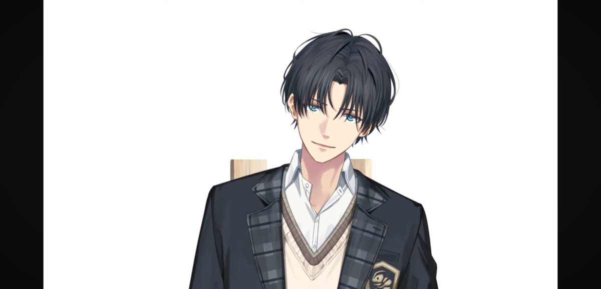 エビオ(エクスアルビオ)の新衣装、センターパートに学生服だったのメロ