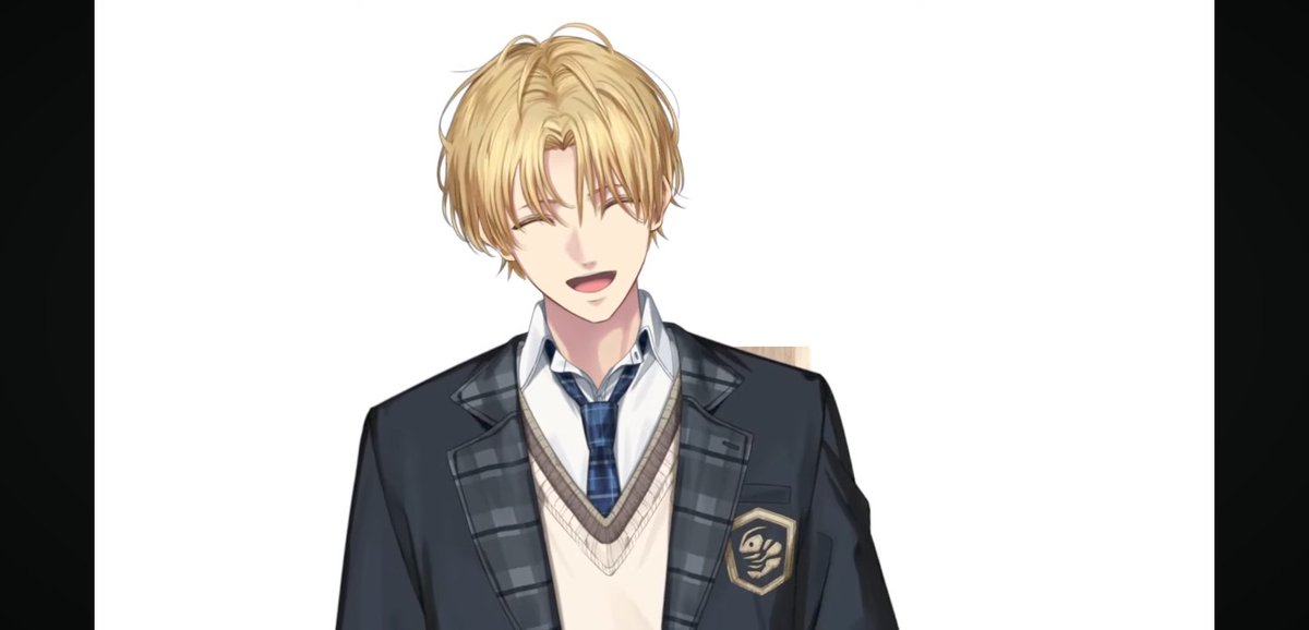 エビオ(エクスアルビオ)の新衣装、センターパートに学生服だったのメロ