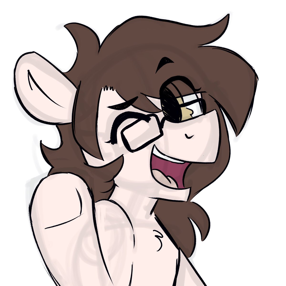 colored a sketch that I got from <a href="/squidinthgalaxy/">🦑galaxysquid✨corgiwah!</a>!