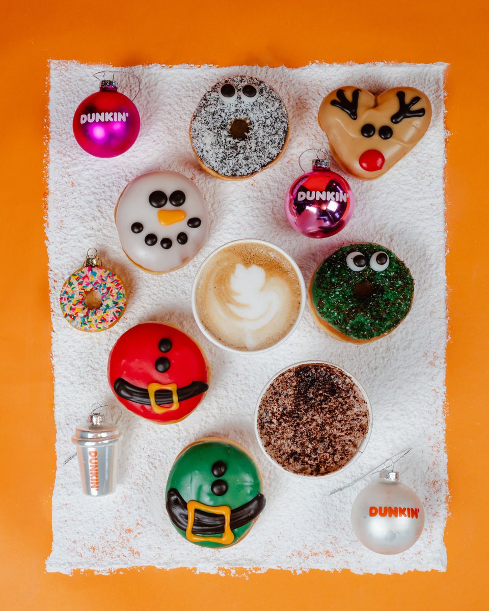 Here’s to a Merry Christmas with the perfect donut and coffee in hand 🎄
