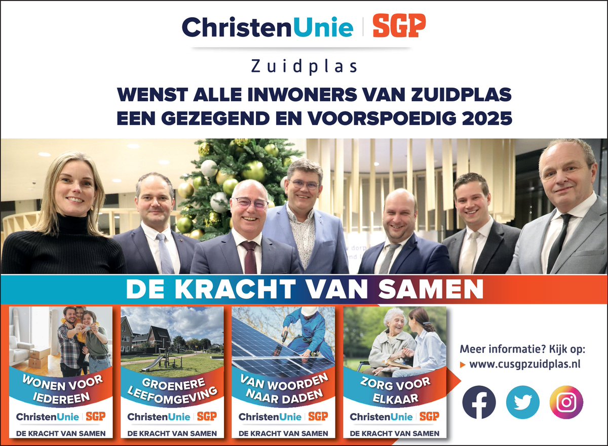 CU/SGP Zuidplas tweet media