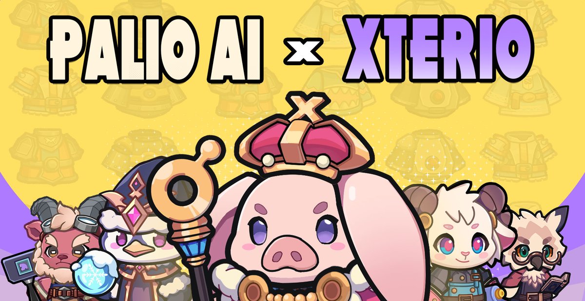 𝐏𝐚𝐥𝐢𝐨 𝐀𝐈 𝐱 𝐗𝐭𝐞𝐫𝐢𝐨

As the first AI game in the Xterio ecosystem, 𝑷𝒂𝒍𝒊𝒐: 𝑪𝒓𝒂𝒇𝒕 &amp; 𝑻𝒓𝒂𝒅𝒆 blends AI with web3 user behavior. 

At its heart is Piggy King, a fun and “emotional” AI agent bringing the game to life!🐷👑

Stay tuned for more about Piggy