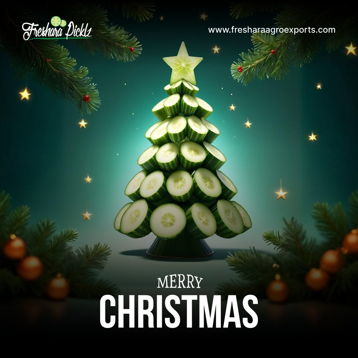 FresharaPicklz's tweet photo. 🎄✨ Spreading Joy This Festive Season! ✨🎄

#MerryChristmas #FresharaAgroExports #santa #happychristmas2024 https://t.co/WRvL15nXp2