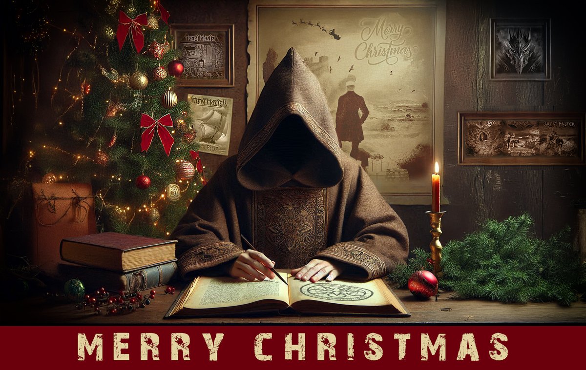 GreatMasterBand's tweet photo. Merry Christmas &amp; Happy New Year from Great Master!!
See you in 2025 with IMPORTANT NEWS!!!

#Christmas #celebration #newyear #heavymetalmusic #heavymetal #greatmaster #powermetal #heavymetal https://t.co/xnPPqTvz3o