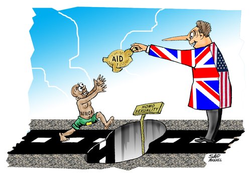 AfricaFirsts's tweet image. Powerful pictures that reveal Africa's reality.
A thread 🧵
1. Aid that spreads AIDS.