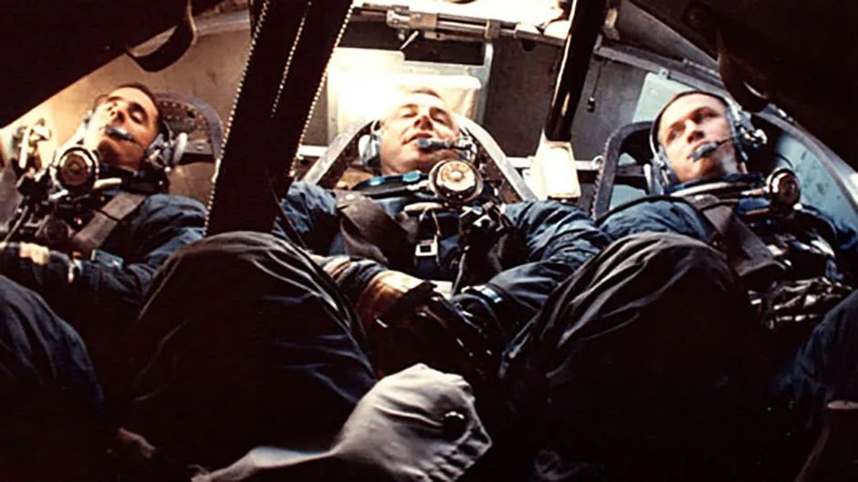 MERRY CHRISTMAS!

On Christmas Eve 1968, the crew of Apollo 8 -  Bill Anders, Jim Lovell, and Frank Borman - read from the Book of Genesis as they orbited the moon.