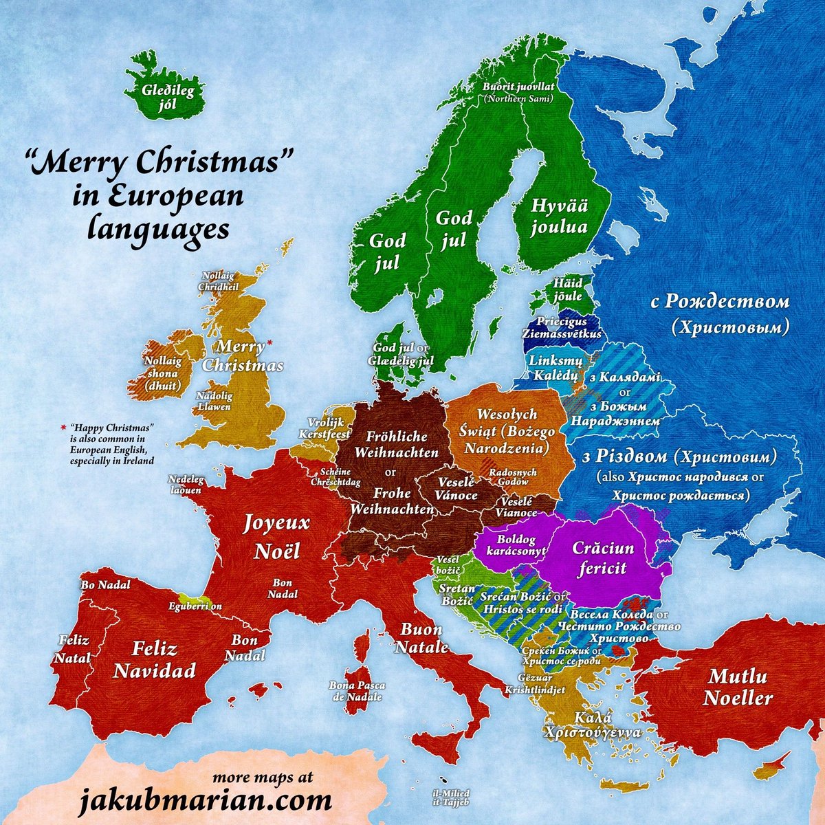 A @Jakubmarian classic map to wish you all a...