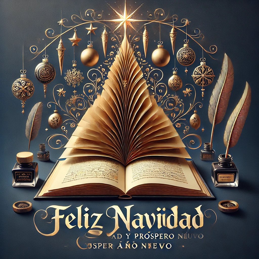 Desde la Asociación de Escritores Insomnes os deseamos una Feliz Navidad y un próspero Año Nuevo 2025