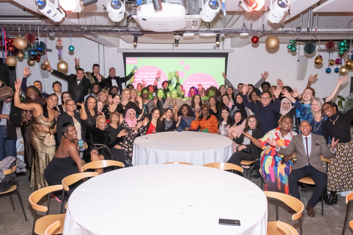 It's a wrap! After 5 years of The Giving Lab, the pilot of this innovative community-led funding programme has come to an end with a wonderful Gala celebration last Friday 💫