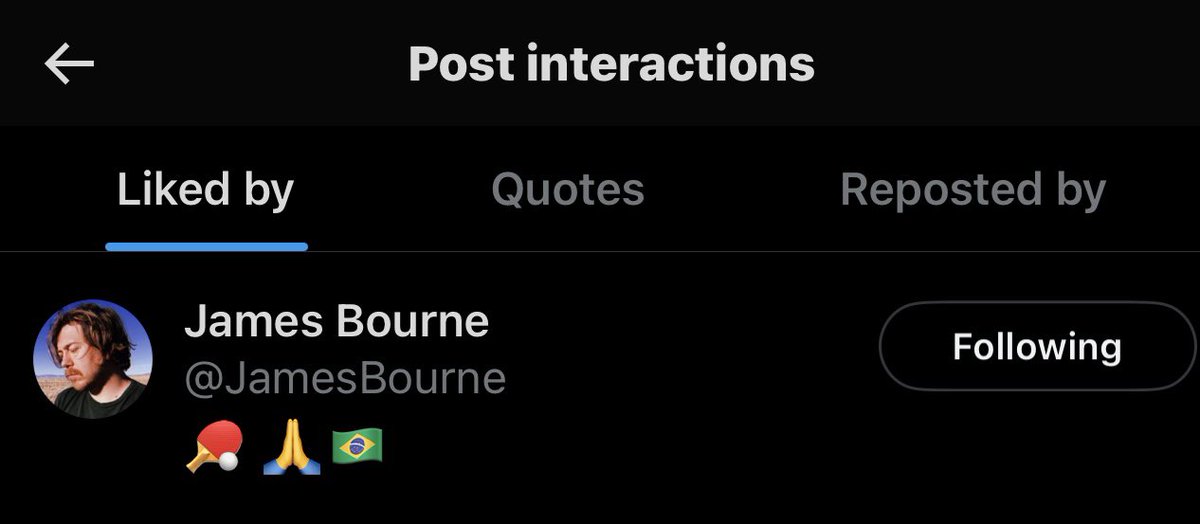 James Bourneに「いいね」してもらって、とても嬉しい今年のクリスマスイブ🎅✨