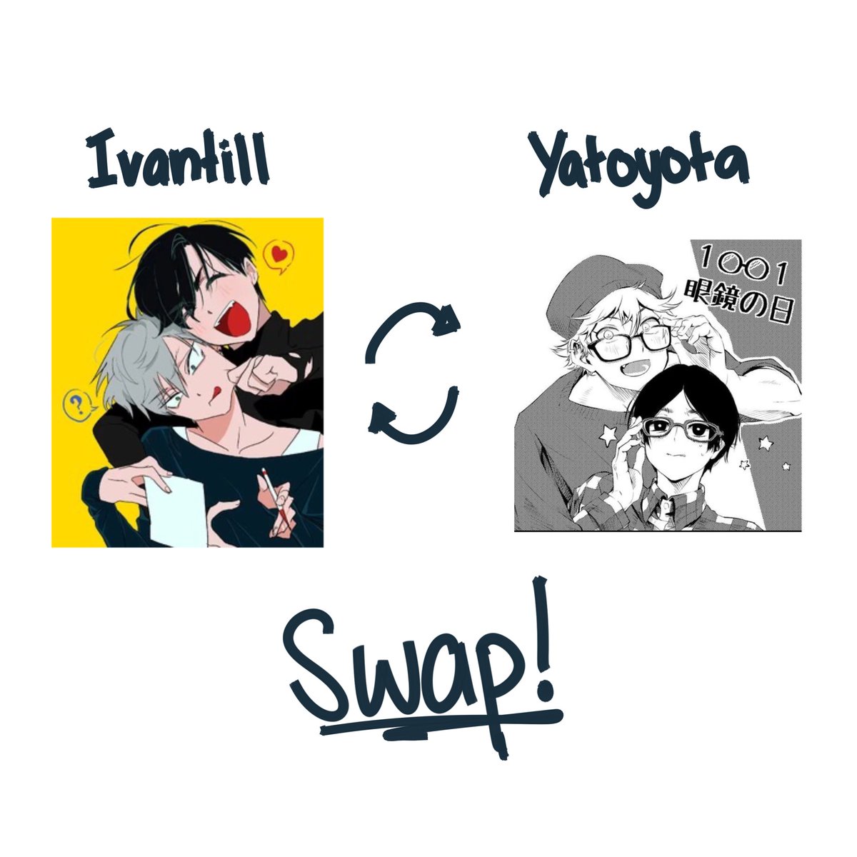_mimi4098769's tweet image. Same ship different font
#ivantill #yatoyota #alienstage #alnst #에이스테 #blueperiod #ブルーピリオド