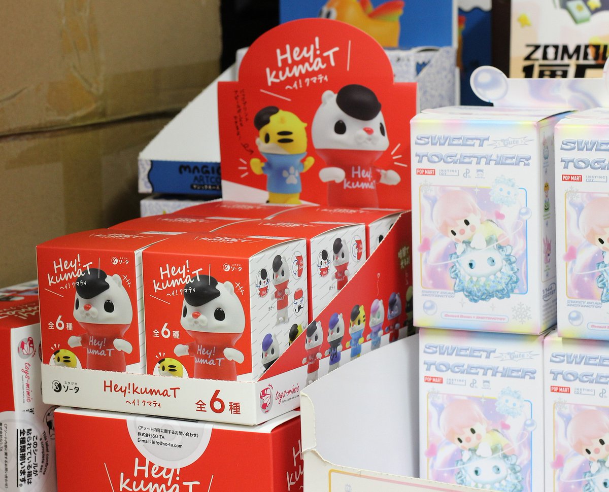 oneupさんに行けばカプセルもボックスも両方あるよ！よろしくお願いし