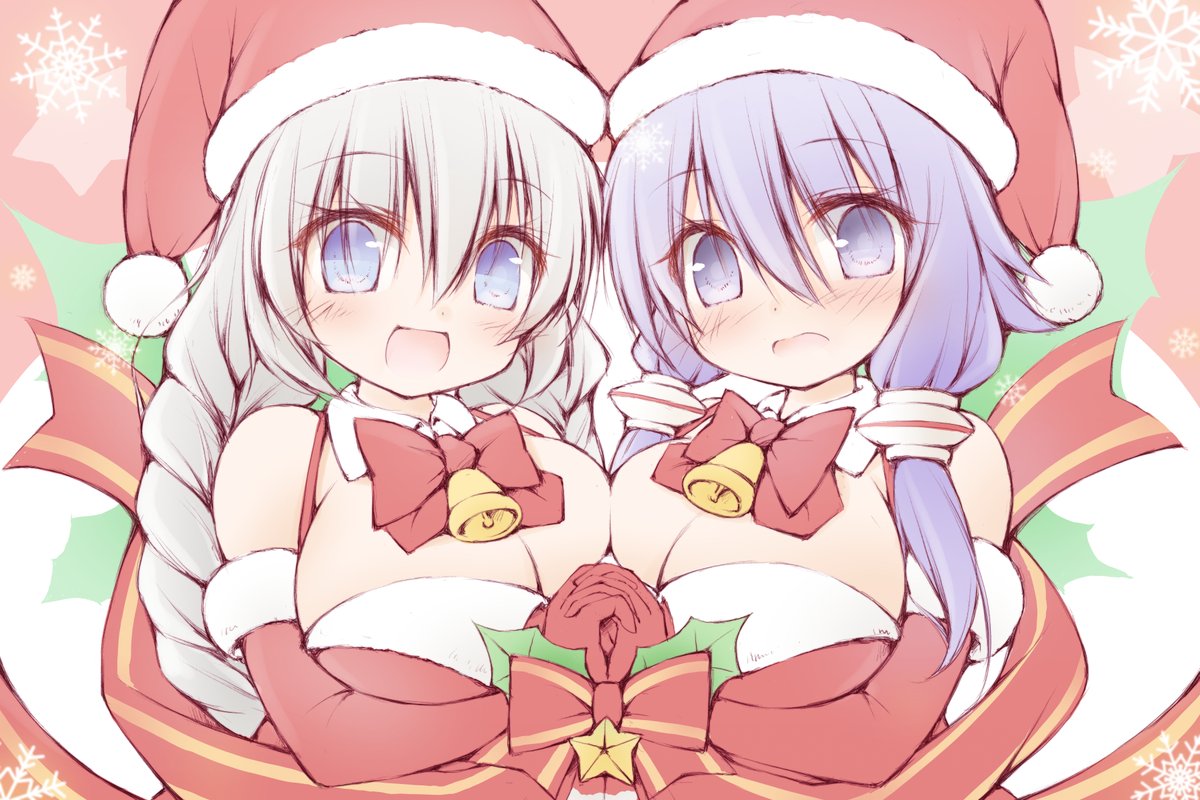 サンタコスゆかあか!!🎉 