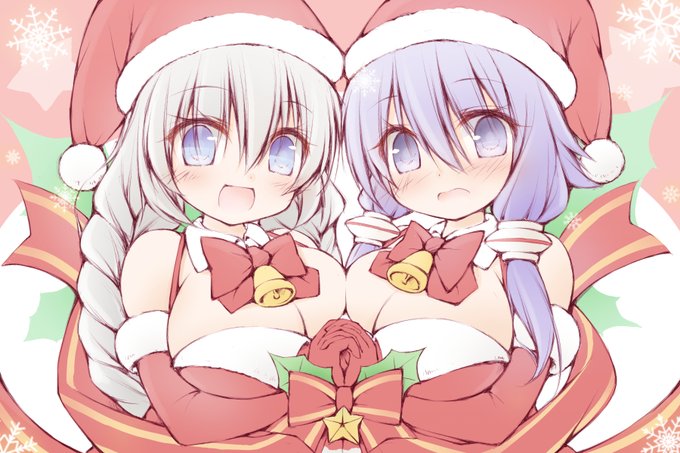 サンタコスゆかあか!!🎉 