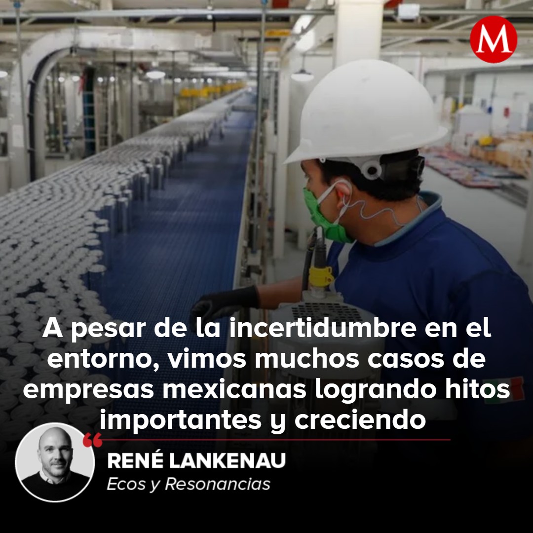 Milenio (@milenio) on Twitter photo #EcosYResonancias | Estoy seguro que 2025 estará también repleto de grandes sucesos para las empresas de este país. Vienen en camino algunos posibles IPO —incluido el ya muy anunciado regreso a la bolsa de Aeroméxico
🖊️ La columna de <a href="/renelankenau/">Rene Lankenau</a>
mile.io/407pb93 #EcosYResonancias | Estoy seguro que 2025 estará también repleto de grandes sucesos para las empresas de este país. Vienen en camino algunos posibles IPO —incluido el ya muy anunciado regreso a la bolsa de Aeroméxico
🖊️ La columna de <a href="/renelankenau/">Rene Lankenau</a>
mile.io/407pb93