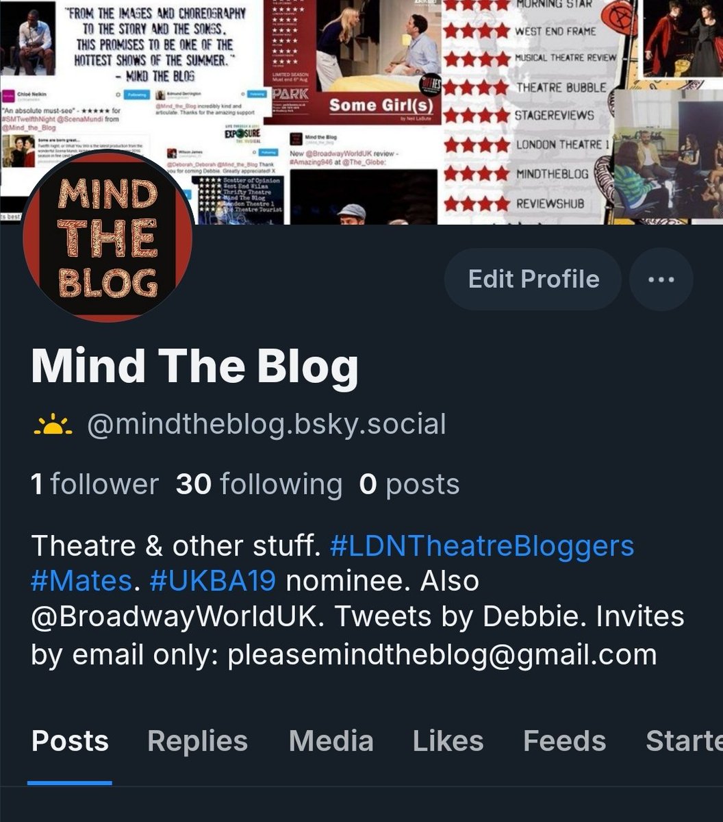 I caved. You can now find Mind The Blog in the other place. 🦋

bsky.app/profile/mindth…