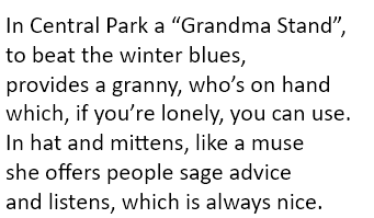 AnnaQuarendon's tweet photo. #Quangleverse #poetry #words #writing #Grandma #Centralpark #lonely https://t.co/m1NSqvoqTV