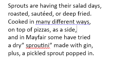 AnnaQuarendon's tweet photo. #Quangleverse #poetry #words #writing #sprouts #cocktails #christmas #cooking https://t.co/TQz57C7myX