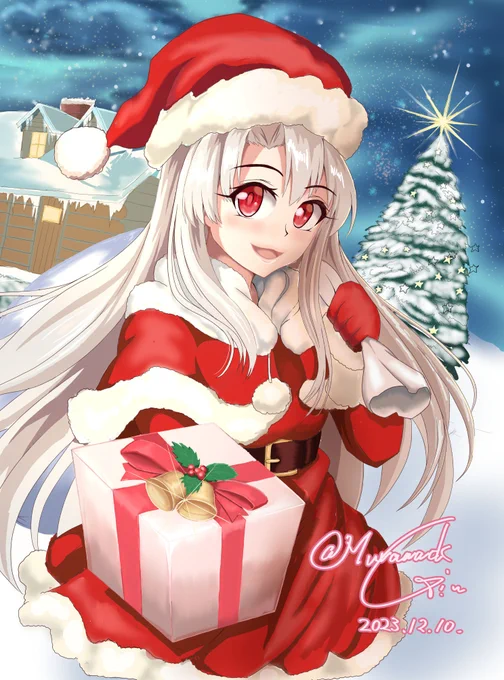 サンタver. #シトナイ #FGO 新しいの出来てないので去年ので 