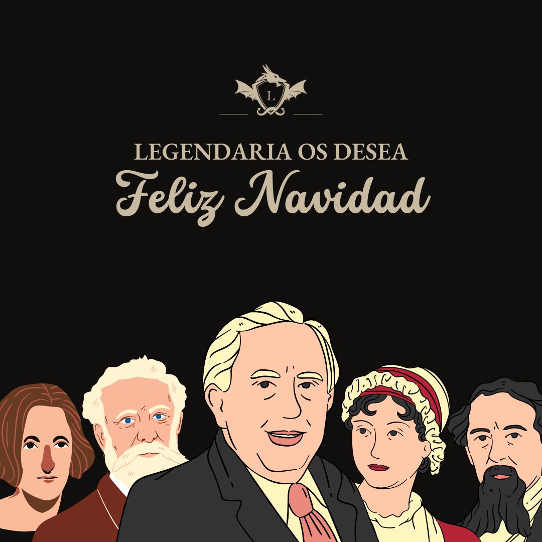 ¡El equipo de Legendaria Ediciones os desea Felices Fiestas!
Queremos agradeceros la confianza y el cariño que nos dais todos los que formáis parte este universo mágico ya sea como lectores, escritores o ilustradores.
¡Feliz Navidad!

#feliznavidad #libroslegendarios