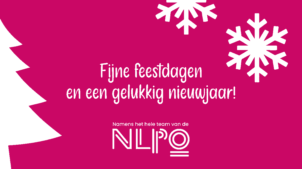 De NLPO wenst iedereen fijne feestdagen! 🎄✨