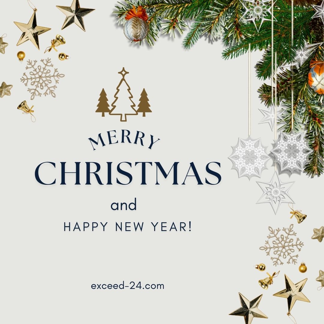 Exceed247's tweet photo. Wishing you peace, joy, and prosperity this holiday season. Thank you for being part of our journey! 🌟

#MerryChristmas #Exceed24 #farmfixer https://t.co/PevgRuvqQo