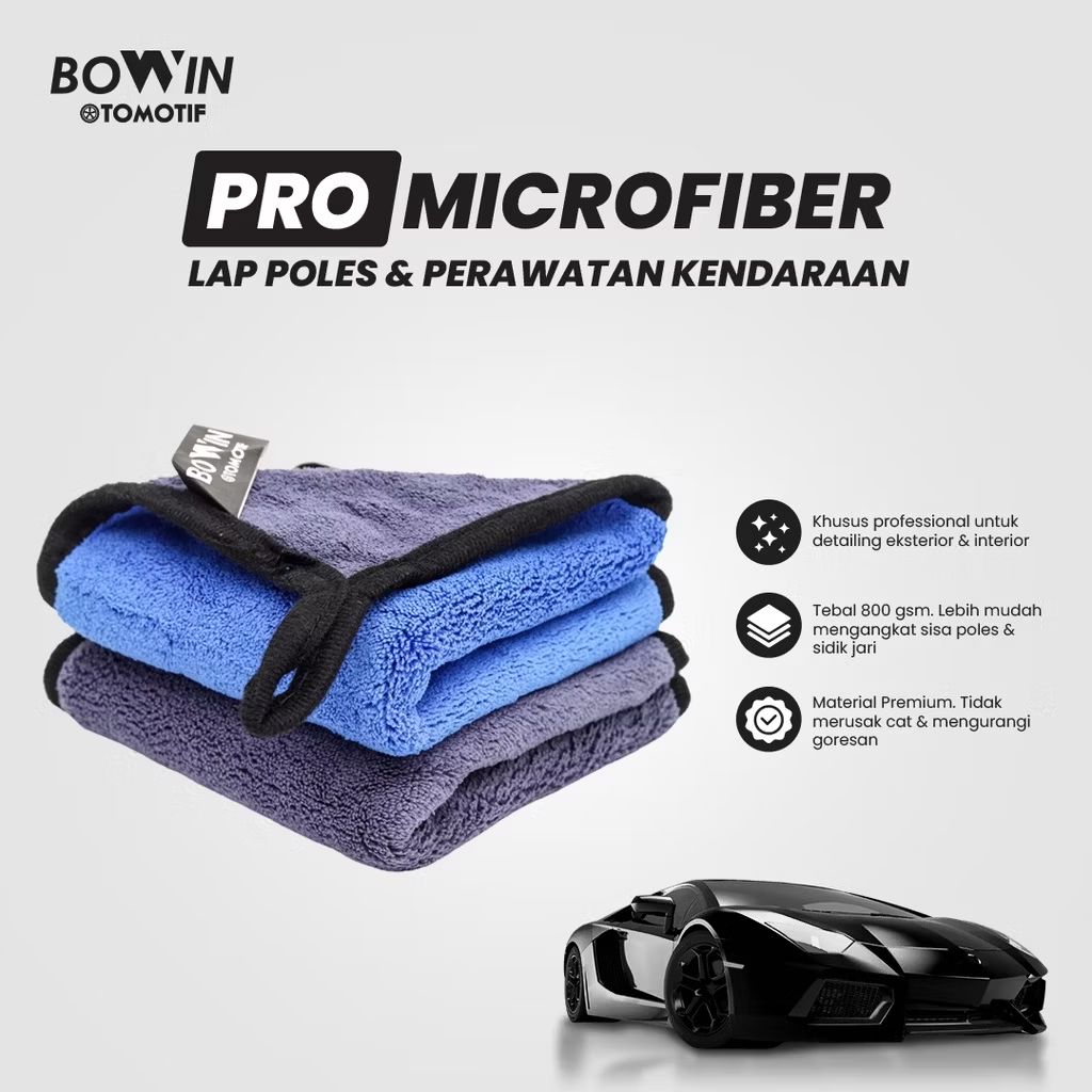 hfsputra86's tweet photo. Cek Bowin Pro Microfiber 800GSM (Lap Polish &amp; Detailing Exterior Interior) dengan harga Rp25.000. Dapatkan di Shopee sekarang! https://t.co/X8lg8onLuo https://t.co/GjHckwWnYE