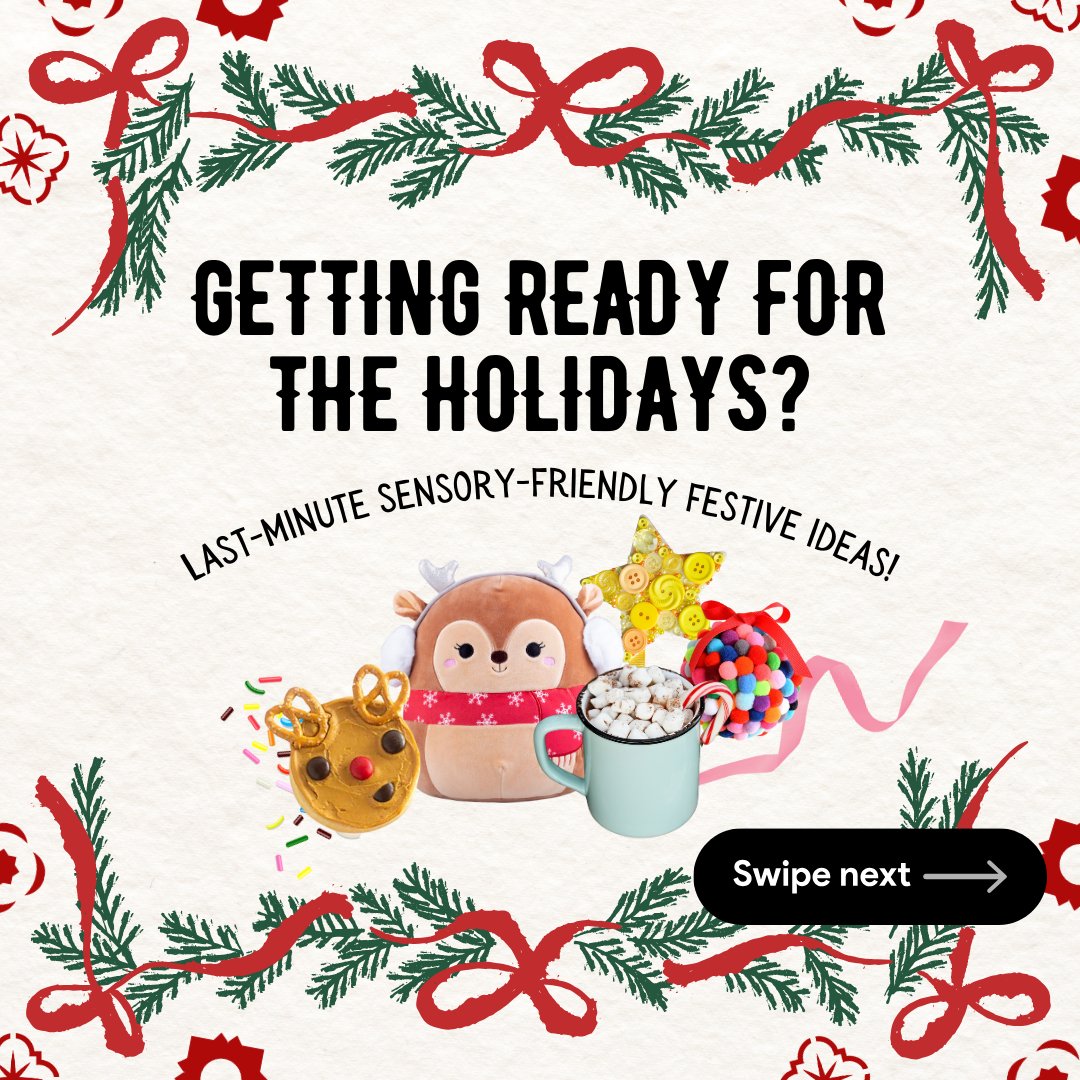 TamusaIARD's tweet photo. The holidays should feel as special as you are! 🎄✨ Here are some sensory-friendly tips and activities to make the season brighter for everyone! https://t.co/JmmYhw9iMc