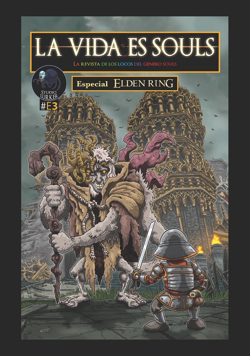 TvLurker's tweet photo. Ya tenemos portada para el Especial Elden Ring.
#lavidaesouls #eldenringnightreign #ELDENRING #EldenRingart https://t.co/QCRPHxlEcA