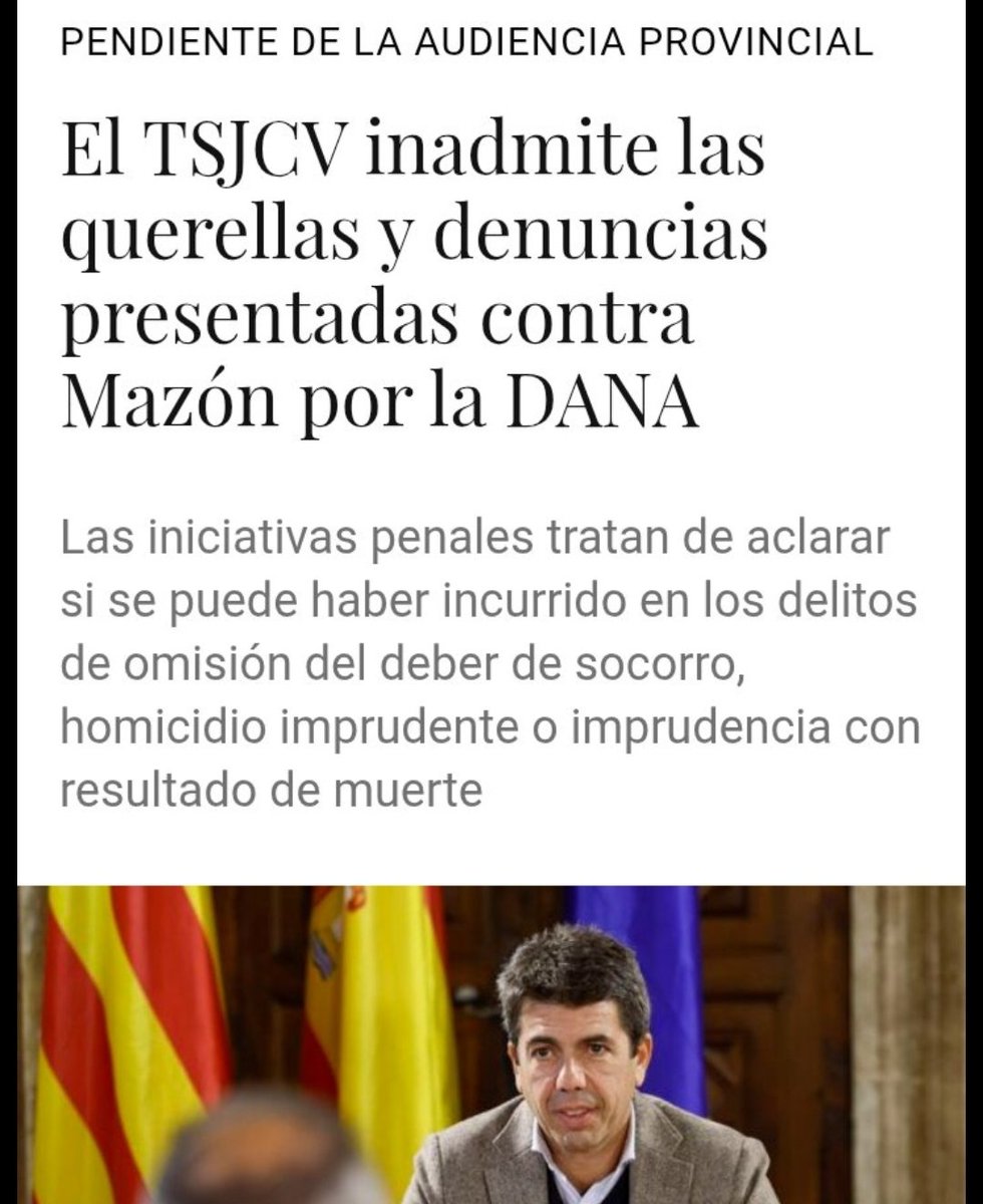 Yo_Soy_Asin's tweet photo. Investigaron y llevaron a juicio a Irene Montero y Pablo Iglesias porque una amiga cogió en brazos a su hijo un rato.
Pero no ven ningún delito en la gestión criminal de la DANA por parte de Mazón.
La justicia en España..... https://t.co/yBa7dNcStB