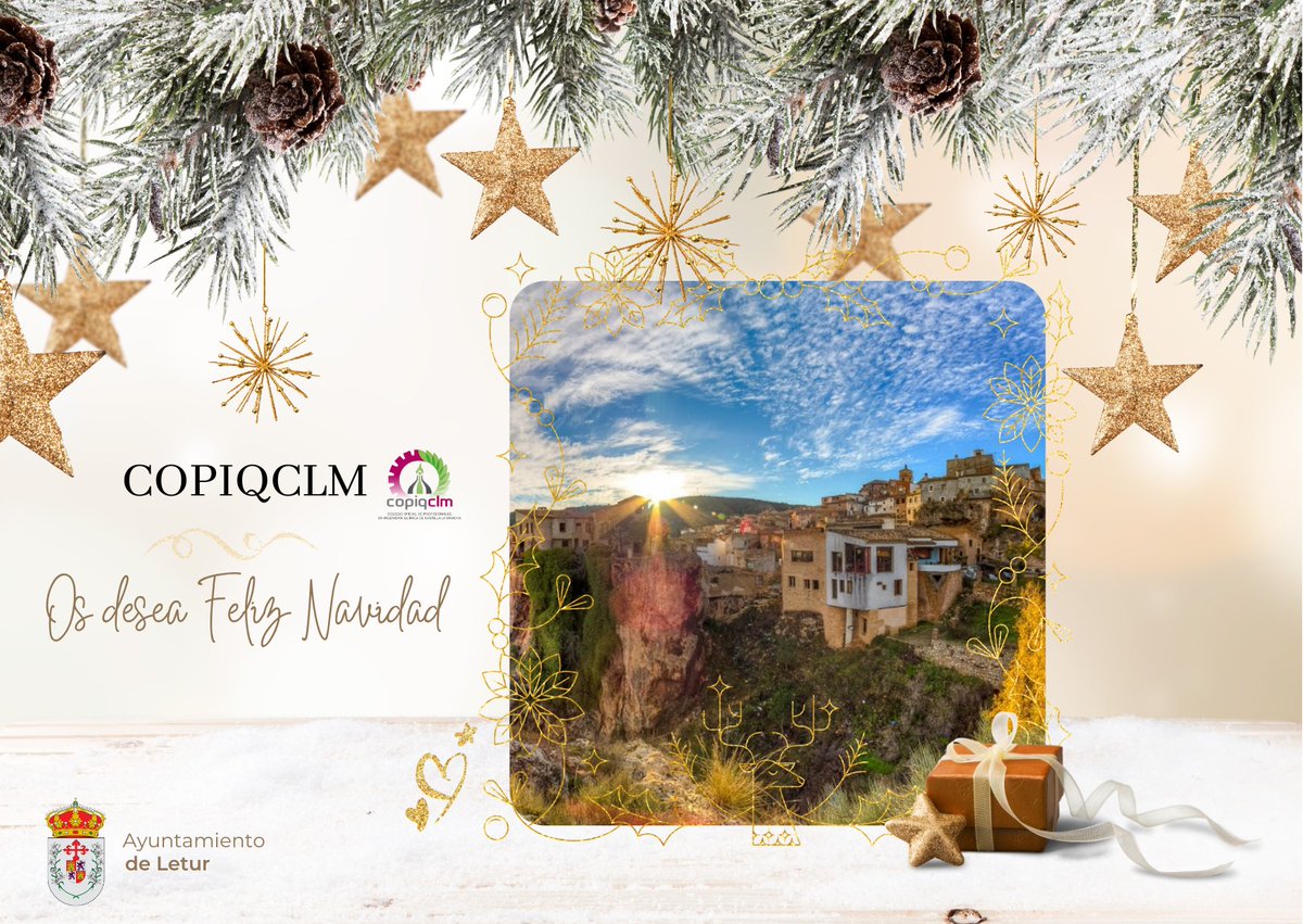🌟Felices Fiestas desde COPIQCLM🌟

Este año compartimos la postal del Ayuntamiento de Letur y enviamos nuestro apoyo a quienes se vieron afectados por la DANA.

Les deseamos un 2025 lleno de salud, nuevas oportunidades y momentos especiales junto a sus seres queridos,

COPIQCLM